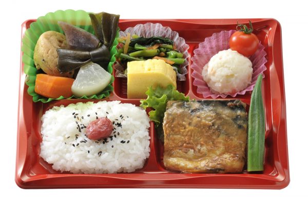 ヘルシーサバ味噌煮弁当