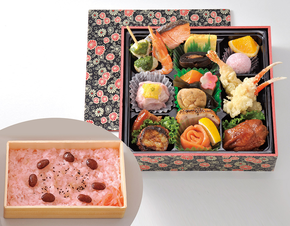 特選会席御膳（赤飯）
